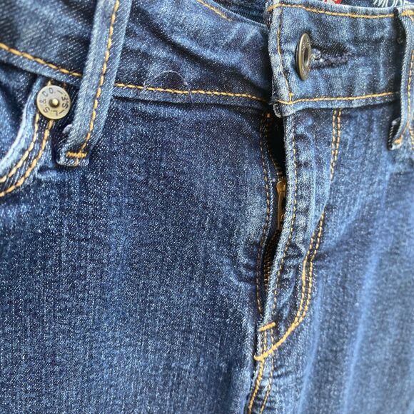 Jeans woman’s 8 long denizen Levi bootcut - Picture 2 of 7